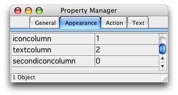 Column Properties