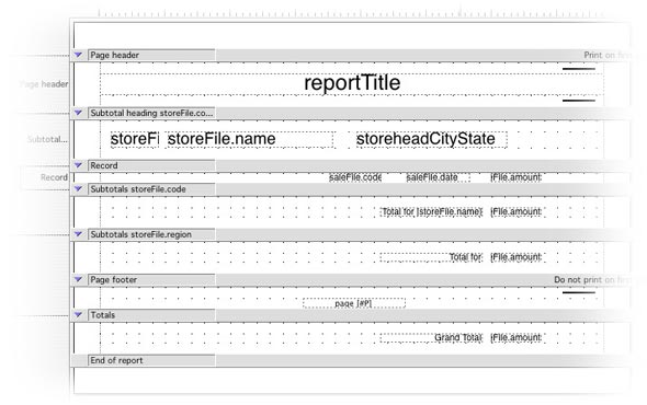 Basic Report Layout