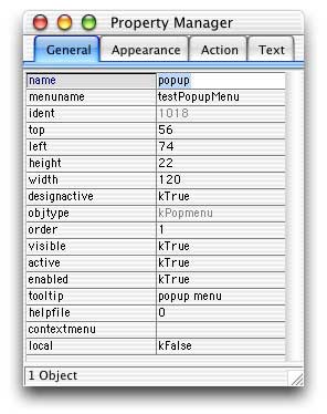 General properties