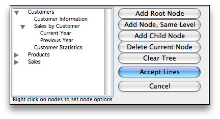 treedefaultlines interface