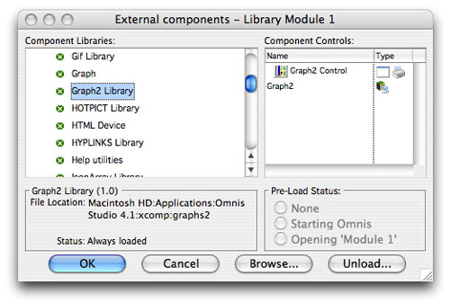 Graph2 Component Controls